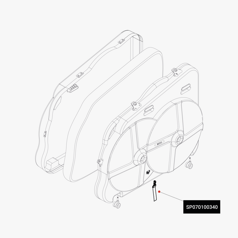 Scicon Cinghia di sollevamento Aerotech Nera Online Outlet