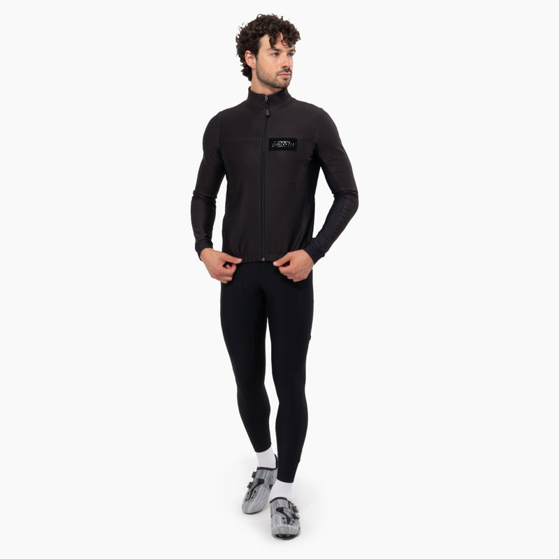 Scicon Giacca Ciclismo Invernale Nera Liquidazione