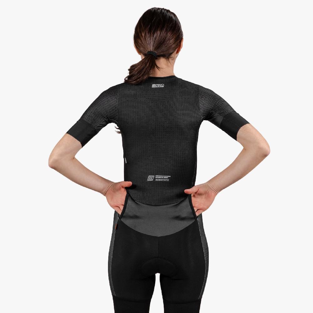 Scicon Body da Triathlon maniche corte donna Nero Prezzo basso