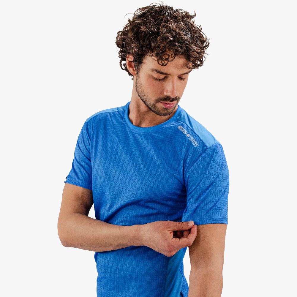 Scicon T-shirt Tecnica X-Over Ciano Latest stili
