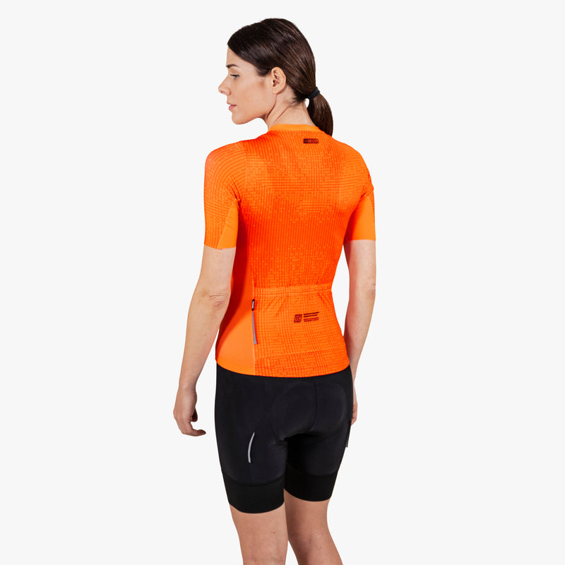 Scicon Maglia Ciclismo Donna 9.5- X-Over Arancione Ultimo giorno