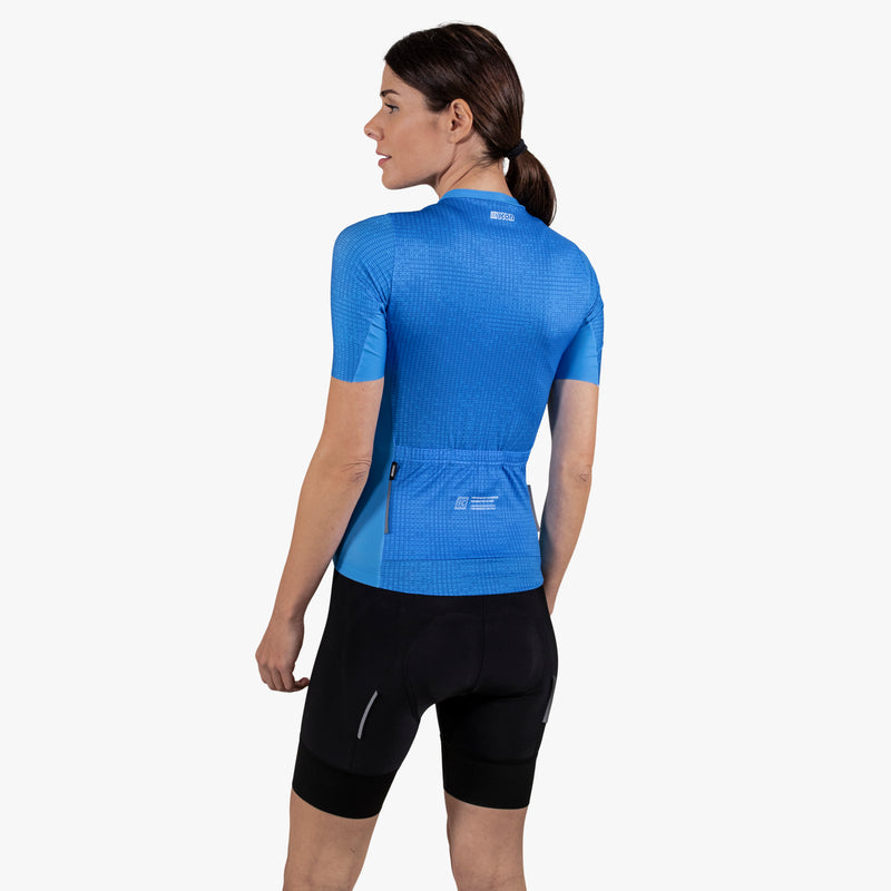 Scicon Maglia Ciclismo Donna 9.5- X-Over Ciano Promozione temporanea