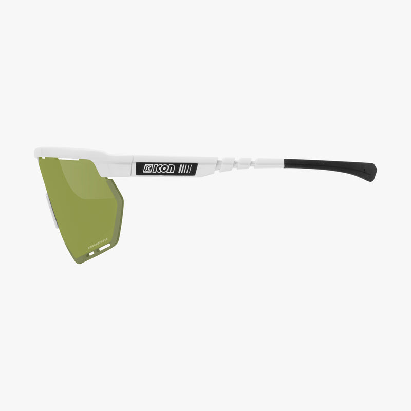 Scicon Occhiali Sportivi Aerowing Bianco/Verde Super sconto