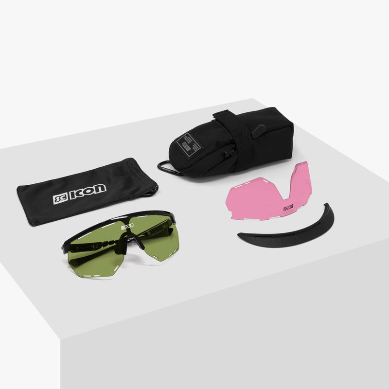 Scicon Occhiali Sportivi Aerowing Carbon Opaco/Verde 50% di sconto con spedizione gratuita