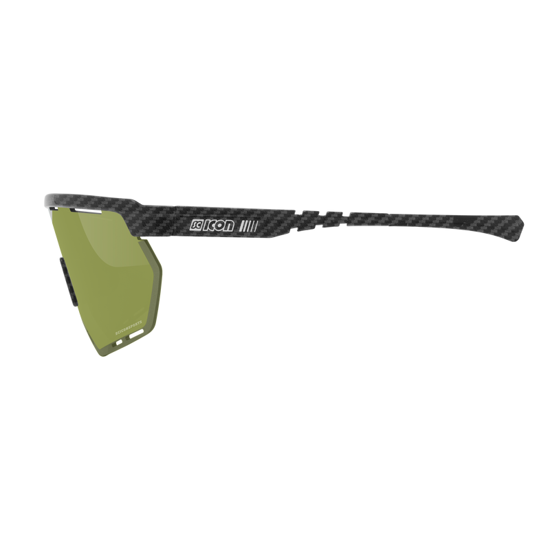 Scicon Occhiali Sportivi Aerowing Carbon Opaco/Verde 50% di sconto con spedizione gratuita