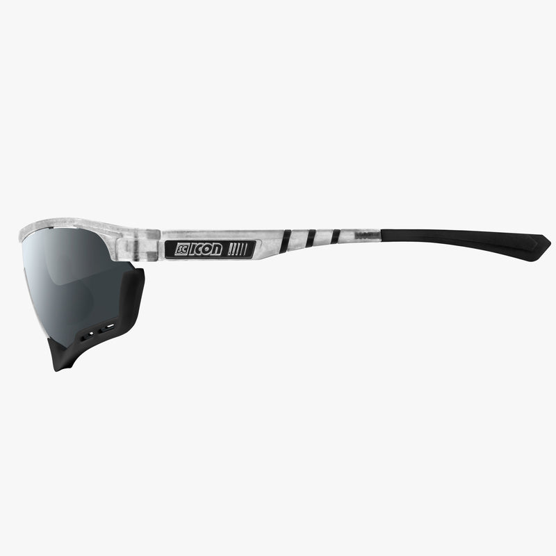 Scicon Aerotech XL Occhiali Sportivi Bianco/Argento Spedizione Gratuita