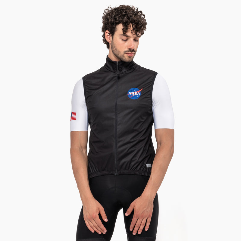 Scicon Gilet Antivento Space Agency01 Nero Prezzo Ridotto