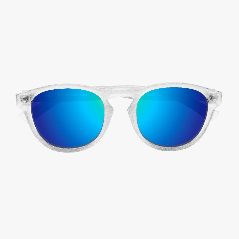 Scicon Occhiali da sole Protom Bianco/Lenti Blu Specchiate Sconto