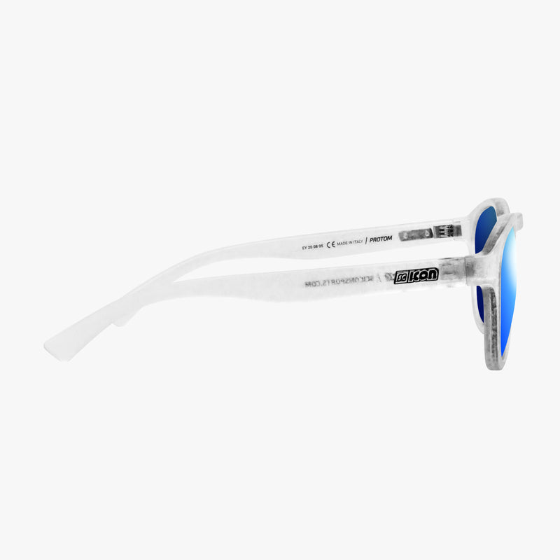 Scicon Occhiali da sole Protom Bianco/Lenti Blu Specchiate Sconto