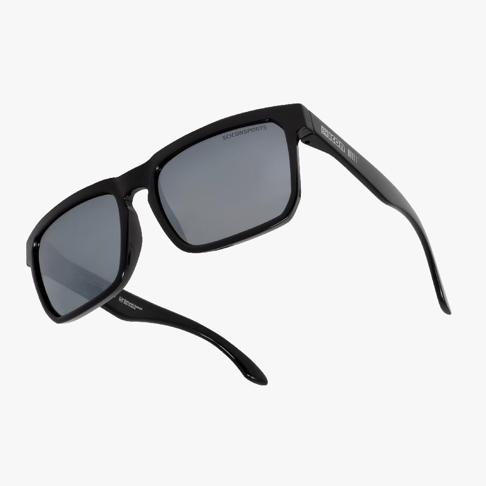 Scicon Occhiali da sole Gallio Nero/Argento Comprane uno, ottenene uno gratis
