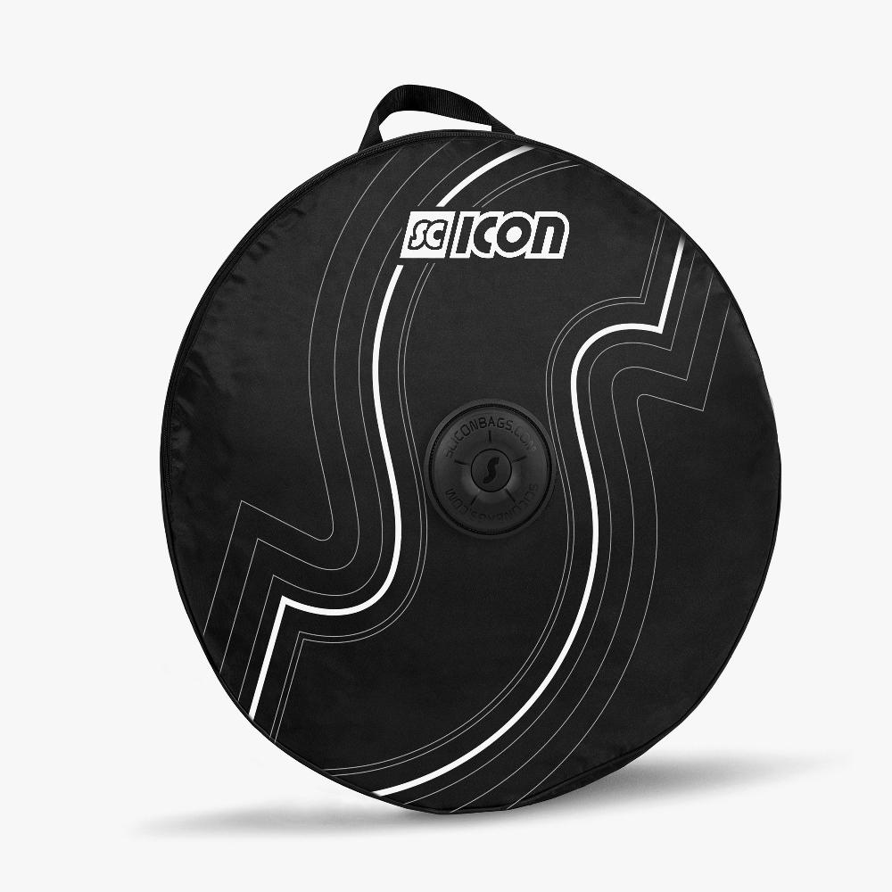 Scicon Borsa imbottita porta ruota singola Nera Super sconto