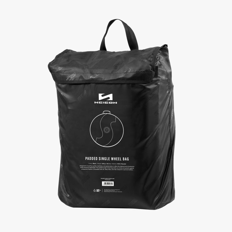Scicon Borsa imbottita porta ruota singola Nera Super sconto