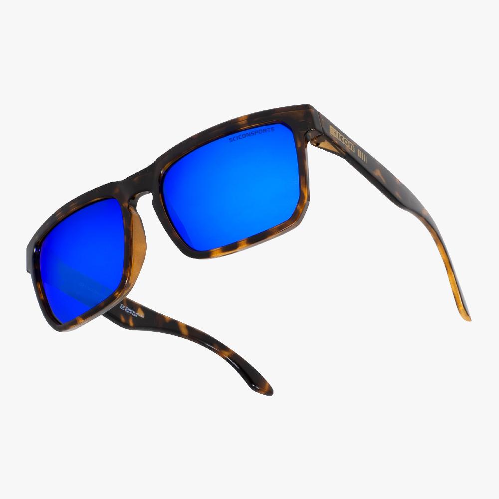 Scicon Occhiali da sole Gallio Tartarugato/Blu Officina