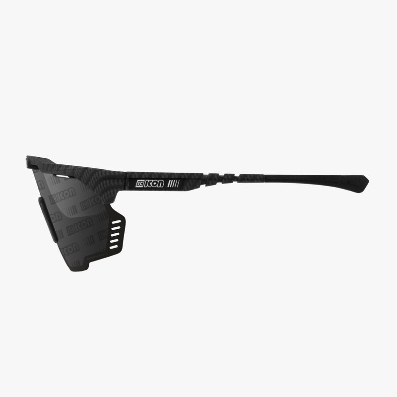 Scicon Occhiali Sportivi Aeroshade Kunken Carbon/Lenti Argento In Linea