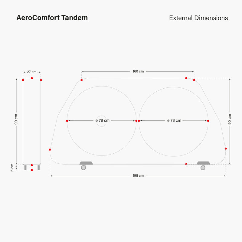 Scicon Borsa porta tandem Aerocomfort Nera Prezzo Ridotto