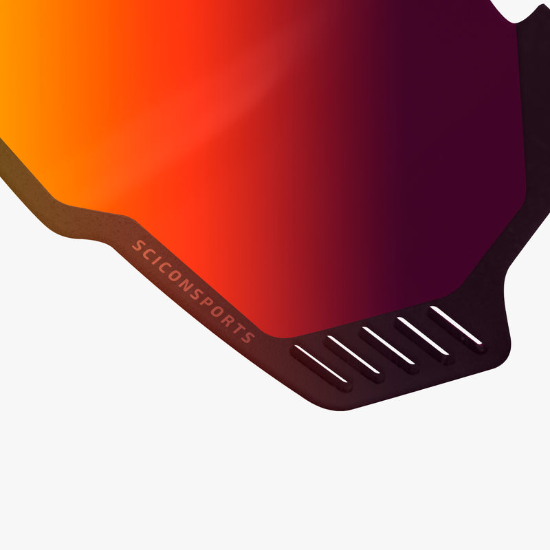 Scicon Aeroshade Kunken lente di ricambio Rosso Convenienza