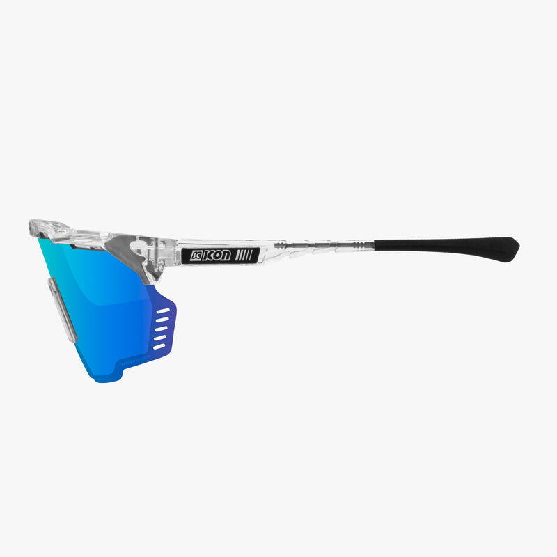 Scicon Aeroshade Kunken Occhiali Ciclismo Cristallo/Blu Economico