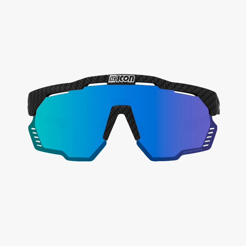 Scicon Aeroshade Kunken Occhiali Ciclismo Carbon Opaco/Blu Online