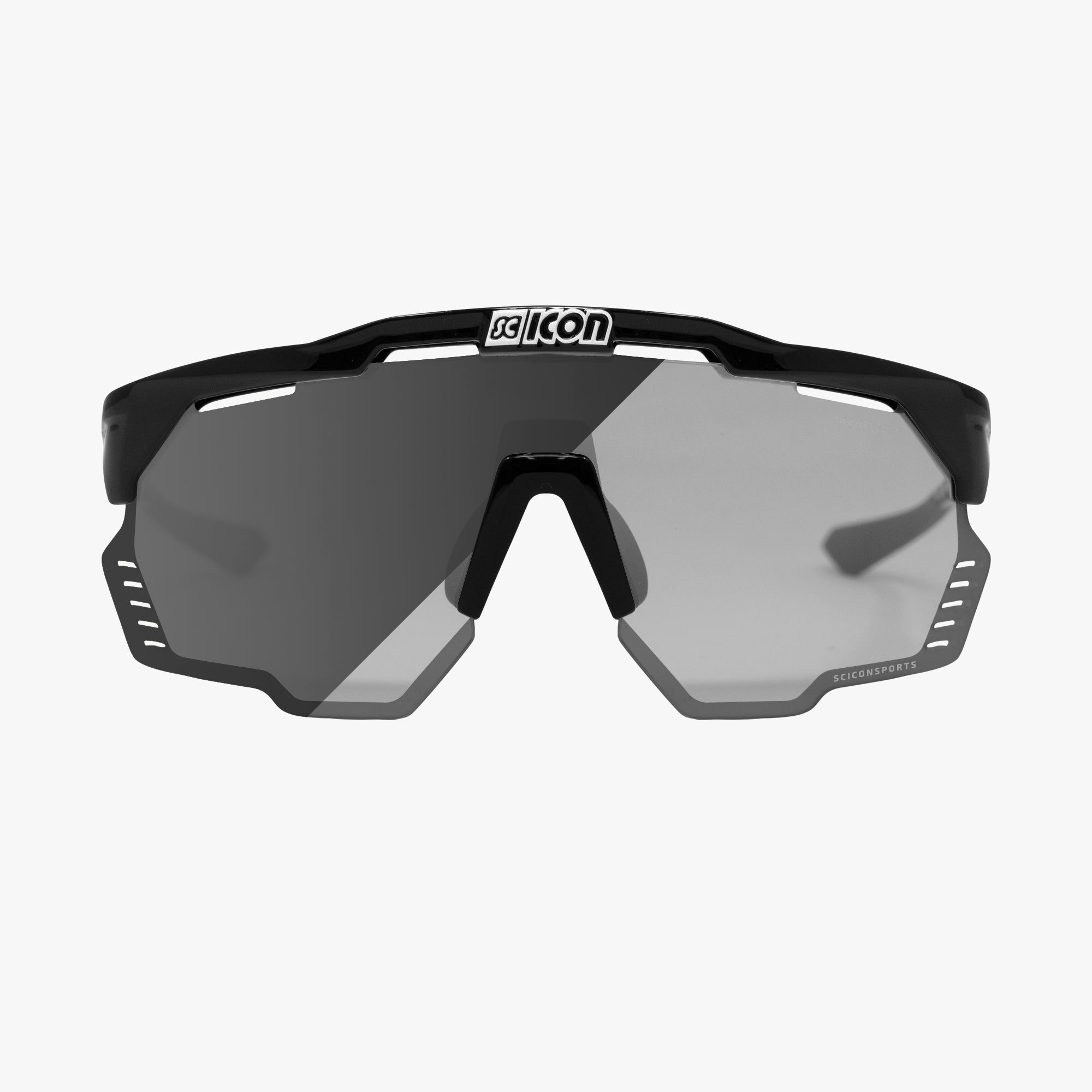 Scicon Aeroshade Kunken Occhiali Ciclismo Nero/Argento Offerte