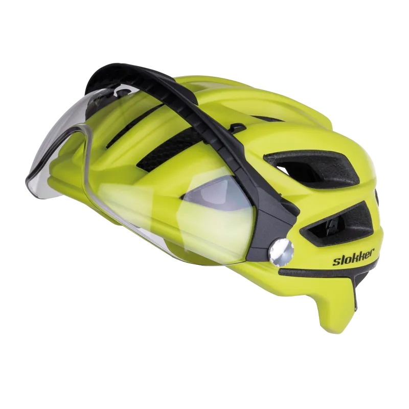 Slokker Casco da bici con visiera Penegal Moda