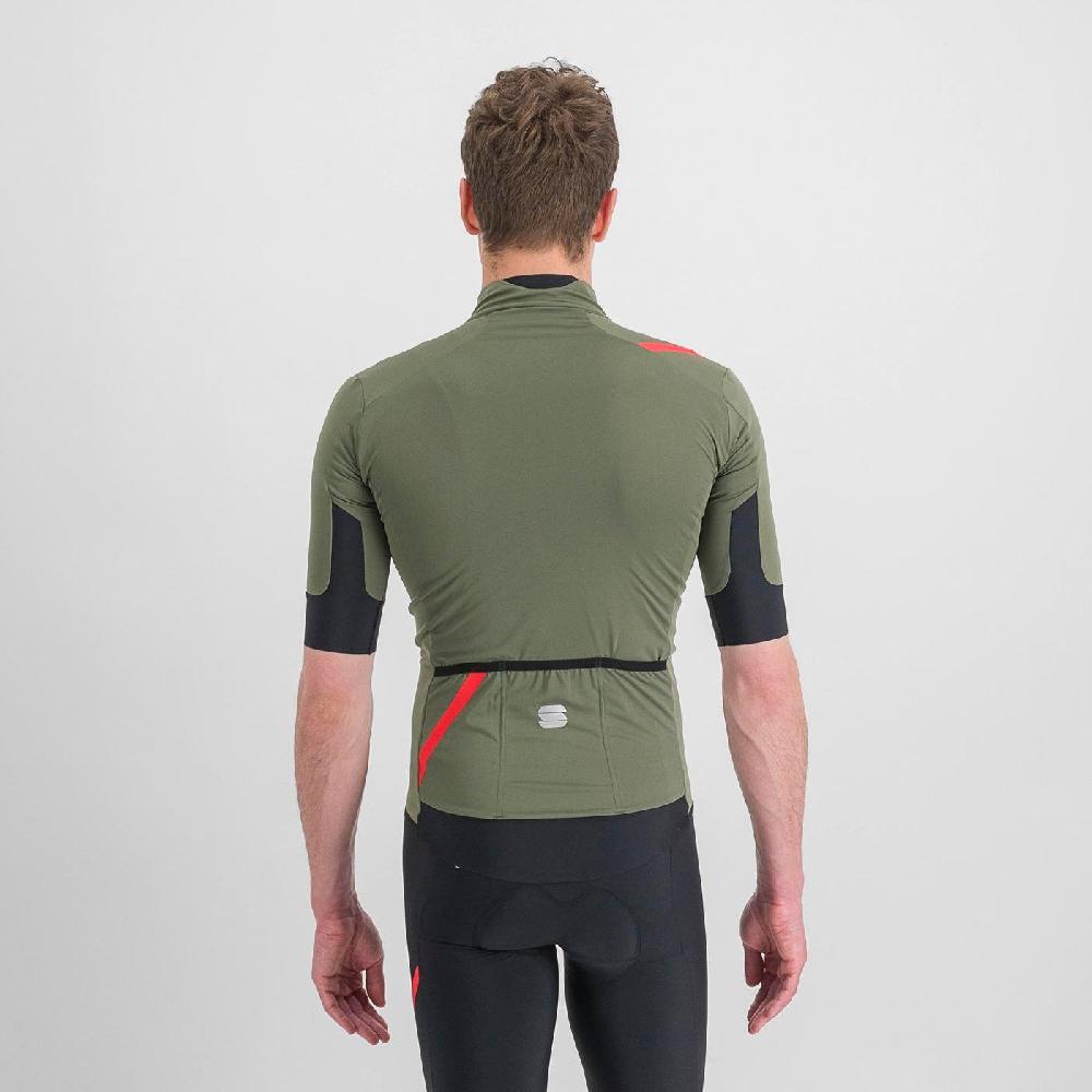 Sportful FIANDRE LIGHT NO RAIN JACKET SHORT SLEEVE Qualità Garantita