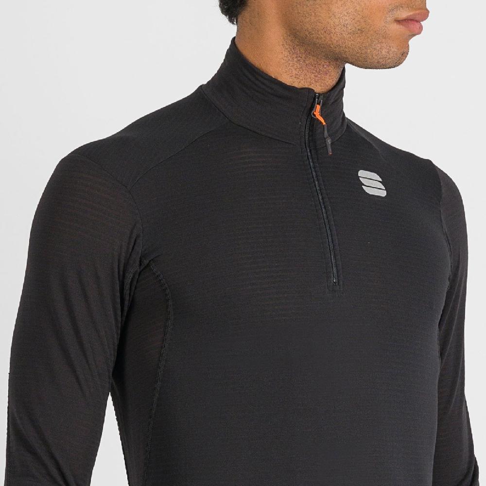 Sportful THERMODYNAMIC MID ZIPPED TEE LONG SLEEVE Sconto