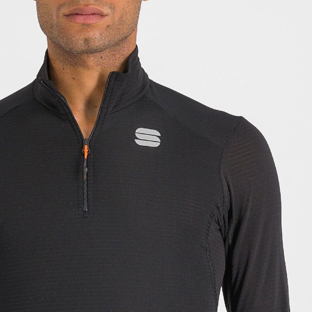 Sportful THERMODYNAMIC MID ZIPPED TEE LONG SLEEVE Sconto
